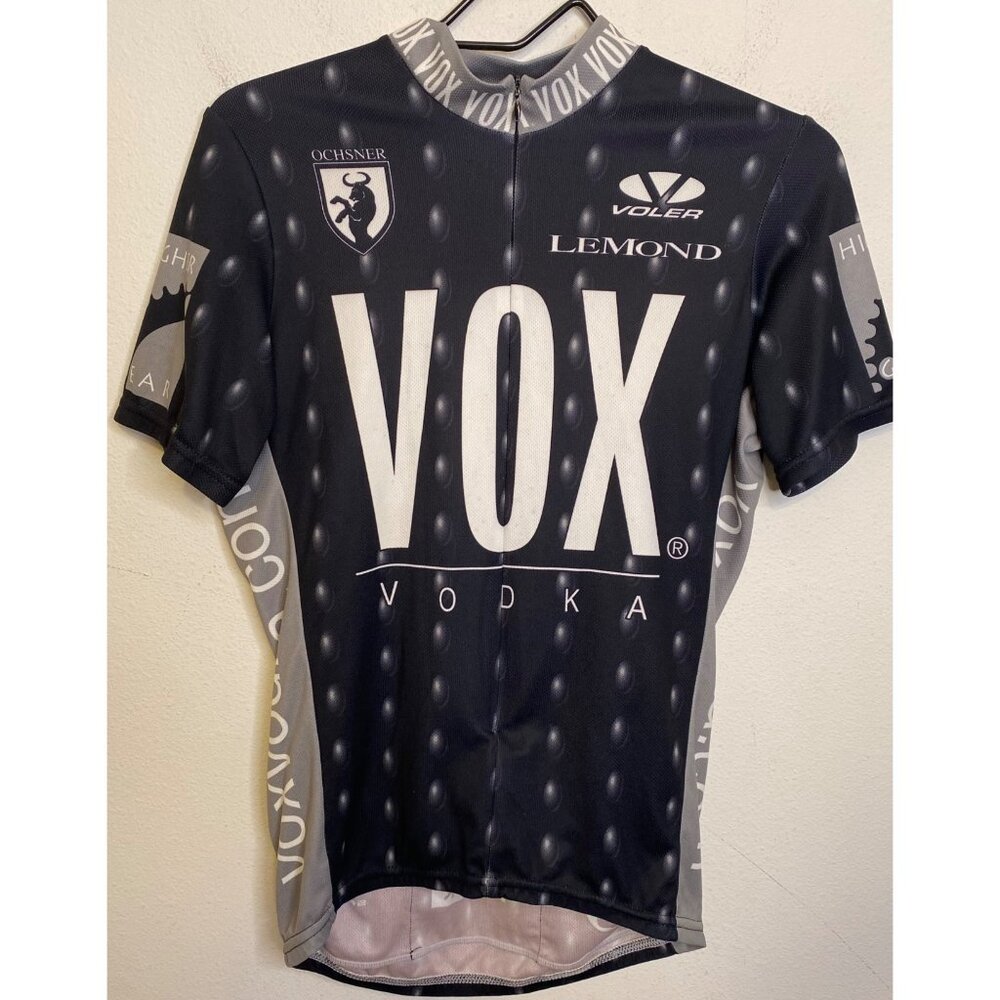 VOX VODKA Voler Cycle Jersey 1/4 Zip Shirt Jersey Bicycle Bike Size SMALL